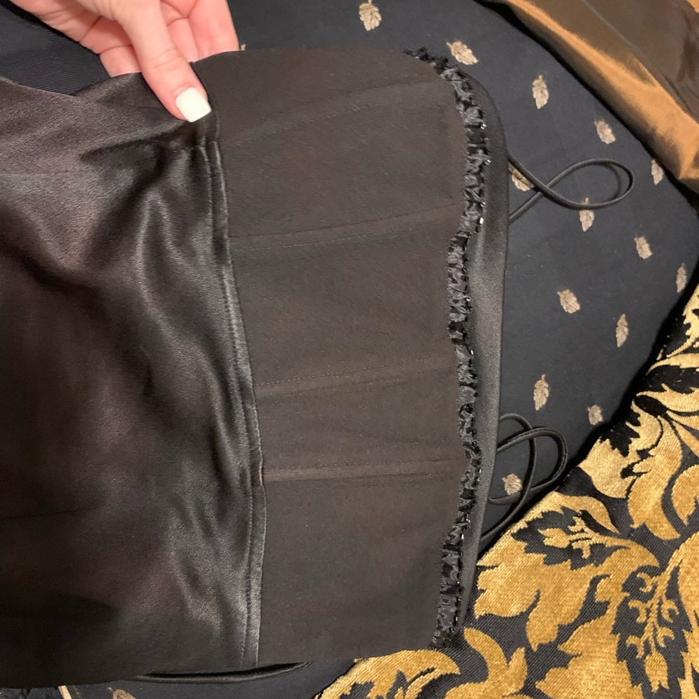 Black formal dress  size 7/8